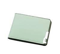 JPXXFM Passport Wallet for Men Neck ID Short Wallet Solid Color Purse Card Slots Drivers License Cover Clutch Checke Wallet (Green, One Size)