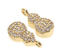 JPXXFM Pendentifs Élégants En Fme De Gourde Pour La Fabrication De Bijoux Breloques Pour Colliers Et Bracelets Lot De 2 Breloques En Fme De Gourde