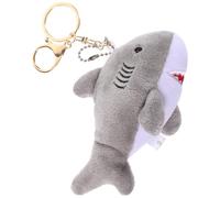 JPXXFM Plush Shark Keychain Soft Stuffed Bag Pendant Lightweight Decorative Accessory for Teens Friends