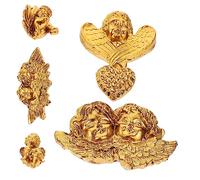 JPXXFM Resin Angel Charm Set Small Photoing Charms for Phone Case Sturdy and Decorative Pieces
