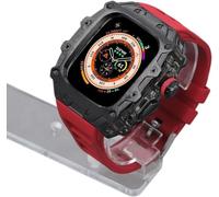 JPXXFM Rm Style Boîtier en alliage transparent pour 2 49 mm Bracelet de montre en Accessoires de montre PC en métal pour montre IWatches 2 49 mm