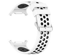 JPXXFM Silicone Bicolor Strap For Galaxy Watch 7 Ultra 47mm band Bracelet Breathable Strap For Galaxy Watch 7 Ultra Sports Band