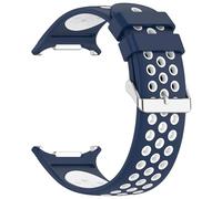 JPXXFM Silicone Bicolor Strap For Galaxy Watch 7 Ultra 47mm band Bracelet Breathable Strap For Galaxy Watch 7 Ultra Sports Band