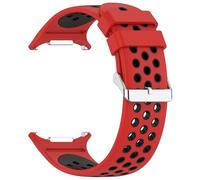 JPXXFM Silicone Bicolor Strap For Galaxy Watch 7 Ultra 47mm band Bracelet Breathable Strap For Galaxy Watch 7 Ultra Sports Band
