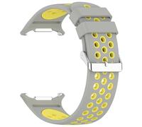 JPXXFM Silicone Bicolor Strap For Galaxy Watch 7 Ultra 47mm band Bracelet Breathable Strap For Galaxy Watch 7 Ultra Sports Band