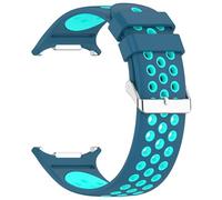 JPXXFM Silicone Bicolor Strap For Galaxy Watch 7 Ultra 47mm band Bracelet Breathable Strap For Galaxy Watch 7 Ultra Sports Band