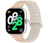 JPXXFM Silicone Magnetic Strap for Redmi Watch 4 Accessories Replacement Smart Watch Band Wristband Soft Sport Bracelet for Miband 8Pro Watchbands