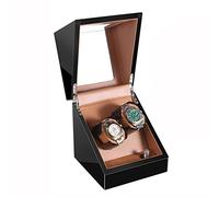 JPXXFM Single Watch Winder for Automatic Watches with Fully Transparent Glass Cover: Adjustable Speed, 4 Control Modes, and Lid Open/Stop Present
