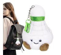 JPXXFM Soft Badminton Ring Accessory Accessory - Soft Keyring Bag for Wallet Pocket