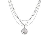 JPXXFM stacked trendy hip-hop style sweet and cool summer collarbone chain accessories necklace pendant detachable necklaces for women