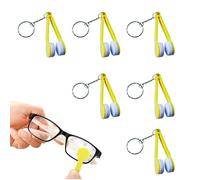 JPXXFM Sunglasses Cleaning Tool, Sunglasses Pebbles Eraser,Fingerprint Eraser 6 Pieces Spectacles Cleaner with - PORTABLE ACCESSORIES ACCESSORIES Soft Net