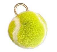JPXXFM Tennis Ball - Soft Tennis Ball | Fuzzy Keychains, Unique Tennis Ornaments for School Bags, Backpacks, Cars, Wallets and Accessories, Single Attribute, riferimento alla
