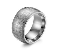 JPXXFM Titanium Seal Body Taiyi en Light Curse Ring Taoist Divine Curse Ring Retro Men's Finger Pulling