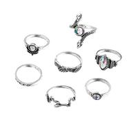 JPXXFM Vintage Knuckle Rings Retro Finger Jewelry for Women Stylish Snake Design Parties Anniversaries and Daily Wear