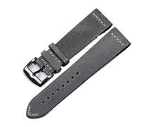 JPXXFM Wachband For MIDO Ocean Star Navigator M032M032607A Suede Genuine Leather Watch Strap