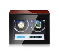 JPXXFM Watch Automatic Watch Winder with Quiet Motor,LED Illumination,Touch Display,15 Rotation Mode Settings
