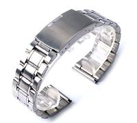 JPXXFM watch strap, 20mm 22mm stainless steel primary color band for wrist bracelet