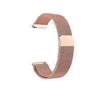 JPXXFM Watch Strap Mesh Metal Stainless Steel 18/20/22mm Magnetic Flat Head Accessories