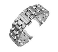JPXXFM Watch Strap Quick Release Strap, 22mm 23.0mm 24mm Stainless Steel Metal Men's Bi-fold Unfolding