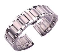JPXXFM Watch Strap Stainless Steel Watchbands Silver 20Mm 21Mm 22Mm 23Mm 24Mm Metal Band Wrist Watches Bracelet