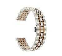 JPXXFM Watch Strap Suitable For Smart Metal Wristband Bracelet, 20mm, Interchangeable Stainless Steel