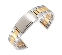 JPXXFM Watch Strap Universal 20mm 22mm 24mm 26mm 28mm 30mm Classic Stainless Steel Breathable Replacement