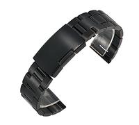 JPXXFM Watch Strap Universal 20mm 22mm 24mm 26mm 28mm 30mm Classic Stainless Steel Breathable Replacement