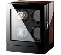 JPXXFM Watch Winder for Automatic Watches Piano Finish LCD Display Touch Screen Built-in Illumination Fit Man Women Watches It's so kind of you