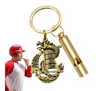 JPXXFM Whistle,Vintage Brass Coaching Whistle - Training Supplies, Outdoor Tool For Camping Hiking Wilderness Rescue