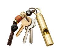JPXXFM Whistle,Vintage Brass Coaching Whistle - Training Supplies, Outdoor Tool For Camping Hiking Wilderness Rescue