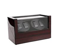 JPXXFM Winder Automatic Winder Box Winders High End Wooden Automatic Rotating Winder Double-Head Four Watches Storage Box Display er Ultra Quiet Mechanical Watches Shaker Case Watch