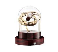 JPXXFM Winder Single Winder for Automatic Watches Single Slot Self Winding Rotator Display Case with Tempered Glass Cover Quiet Motor for Most Watches (Color : Black) Atmosphere Watch