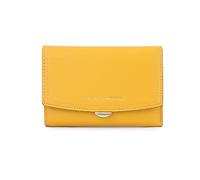JPXXFM Women Girls Wallet Slim Short Tri-Fold Wallet PU Leather Purse Cash Card Holder Bag (Red), Yellow, Yellow