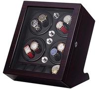 JPXXFM Wooden Automatic Watch Winder for 8 Mechanical Watches and 5 watches Storage postion Piano Paint and Mute Japanese Motor,5 Rotation Modes Watch Display Storage
