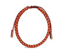 JPXXFM Woven Bracelet,Hand-Knitted Tibetan Rope, Three-Color Mixed Diamond Knot Bracelet Lucky Rope, The Birth Of The Year, National Wind, Men And Women, Personalized Clothing