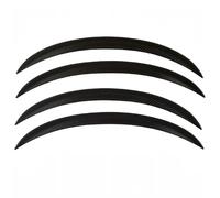 JPYDFI 4 PCS Arches Extension Protector for Jaguar S-Type SType 1999-2007, Car Wheels Fender Extension Molding Flares Wheel Eyebrow Protector,Carbon Fiber Black-40cm