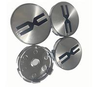JPYDFI 4 Pcs Car Wheel Center Hub Caps for Dacia Sandero Stepway 3 2020-2023 2024, Hub Cap Wheel Cover Replacement Centre Cover Auto Parts,D-60mm