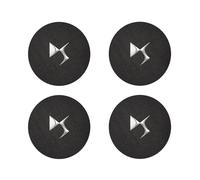 JPYDFI Car Cup Holder Coaster for DS DS3 DS4 DS5 DS6 DS7 DS9, Car Coasters Anti Slip Cup Waterproof Holder Insert Accessories,Black- four-pack