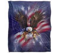 Jq Licensing American Silky Eagle Supersoft Blanket Multicoloured (One Size)