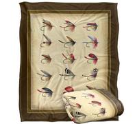 Jq Licensing American Sportfishing Saltwater Silky Touch Super Soft Throw Blanket 152 X 127 Cm
