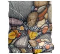 JQ Licensing Autumn Stones Silky Touch Super Soft Throw Blanket 152 X 127 cm