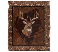 Jq Licensing Cf-Jp Silky Deer Supersoft Blanket Multicoloured (One Size)