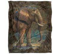 Jq Licensing Cf-Jp Silky Elephant Supersoft Blanket Multicoloured (One Size)