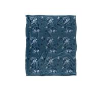 JQ Licensing Cf-Jp Wolf Howl Moon Pattern Silky Touch Super Soft Throw Blanket 152 X 127 cm in White JQ Licensing White 152 X 127 cm