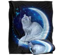 Jq Licensing - En Cat In The Moon Silky Touch Super Soft Throw Blanket 152 X 127 Cm