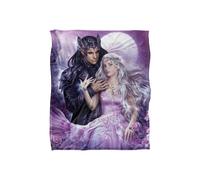 JQ Licensing En The Enchanted Ones Elves Silky Touch Super Soft Throw Blanket 152 X 127 cm in White JQ Licensing White 152 X 127 cm