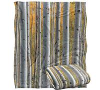 Jq Licensing - James Piazza Birch Trees Silky Touch Super Soft Throw Blanket 152 X 127 Cm