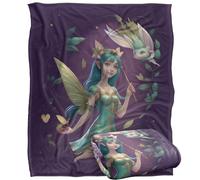 Jq Licensing - James Piazza Fairy With Blue Hair Silky Touch Super Soft Throw Blanket 152 X 127 Cm