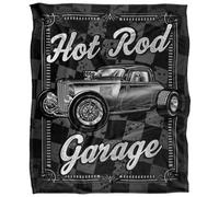 Jq Licensing James Piazza Garage Silky Hot Rod Supersoft Blanket Multicoloured (One Size)
