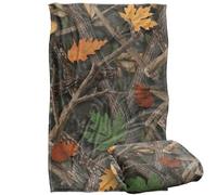Jq Licensing - James Piazza Hunter'S Camo Pattern Silky Touch Super Soft Throw Blanket 91 x 147 Cm